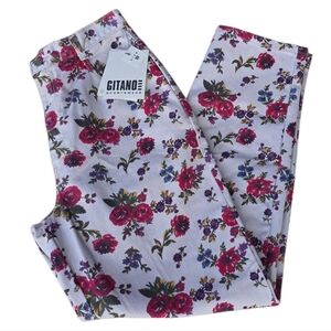 VTG Gitano Deadstock Floral Denim Mom Jeans Size 27